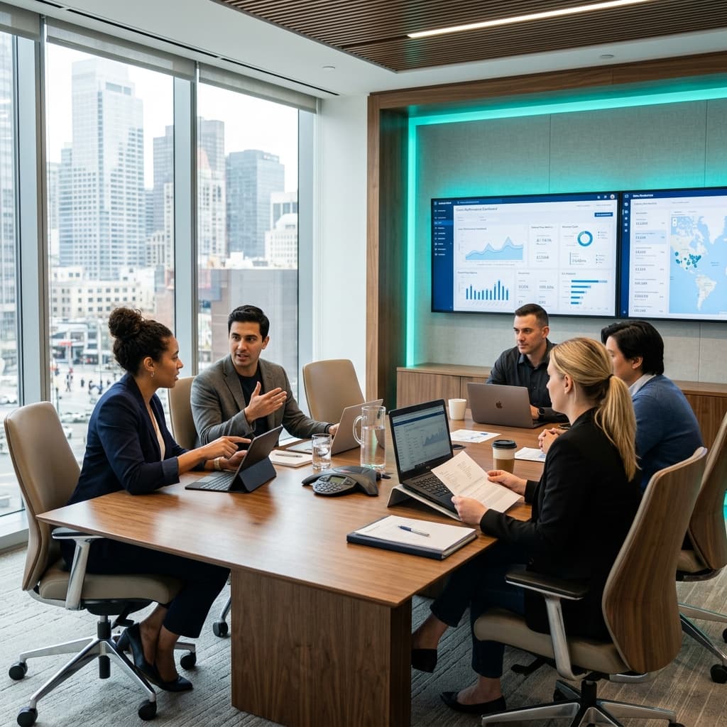 Teralis team collaborating on healthcare technology solutions