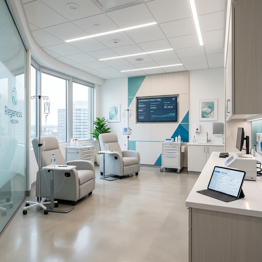 Teralis regenerative medicine clinic dashboard
